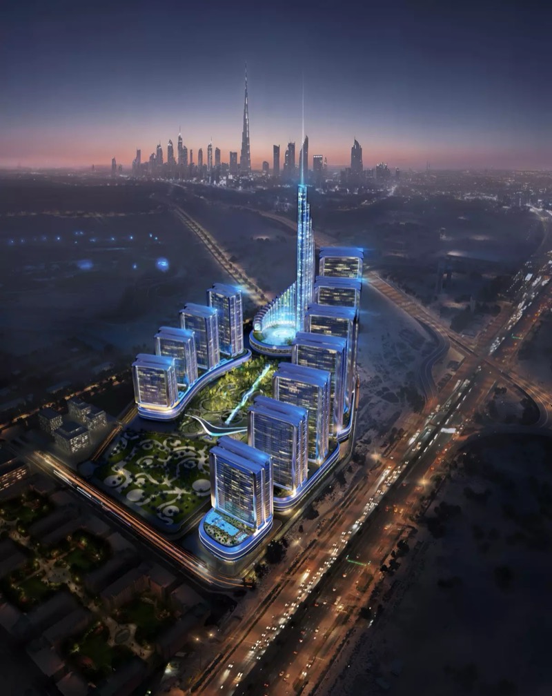 Mercedes-Benz Places | Binghatti City — render 4