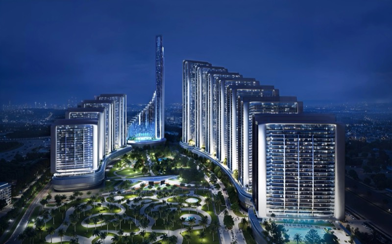 Mercedes-Benz Places | Binghatti City — render 3